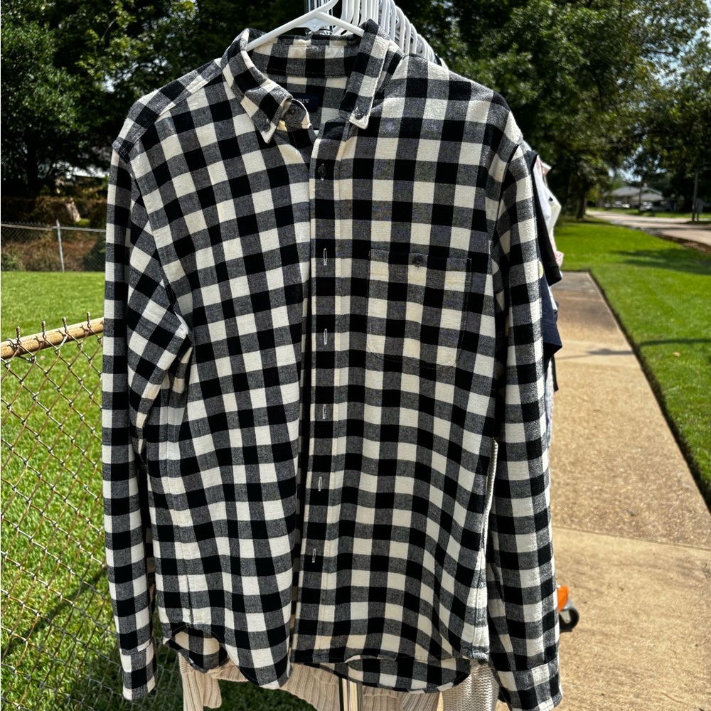 Men’s J Crew Flannel Shirt